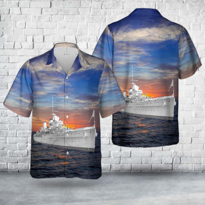 Royal Navy HMS Apollo Hawaiian Shirt HO2859