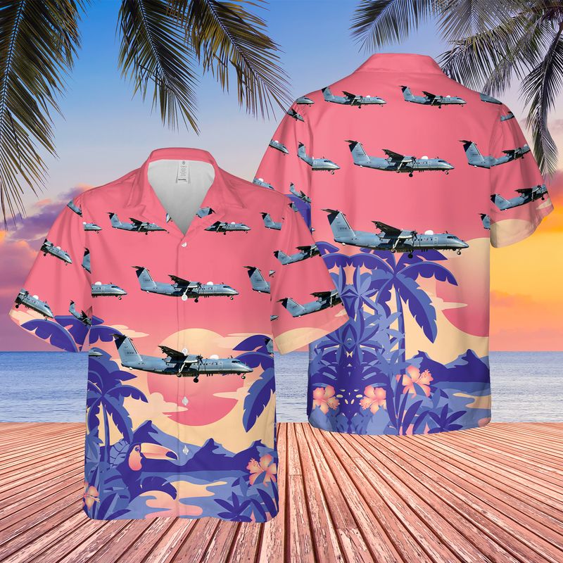 US Army Bombardier RO-6A Hawaiian Shirt HO3060