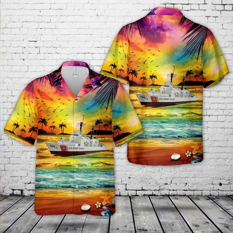 US Coast Guard USCGC Douglas Munro (WHEC-724) Hamilton-class cutter Hawaiian Shirt HO2830
