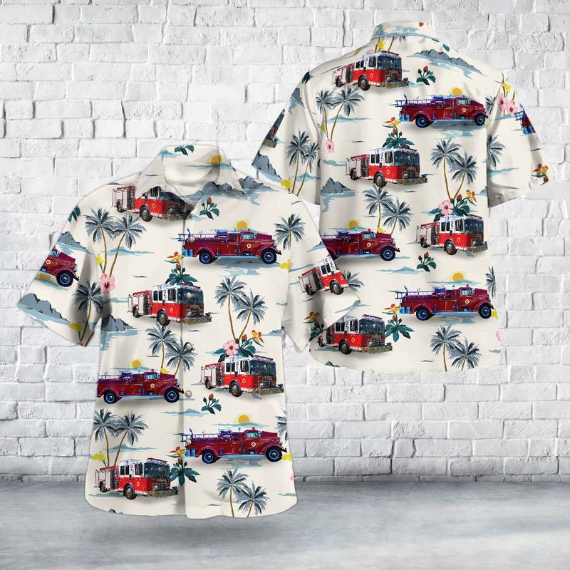 West Haven, CT, West Haven Fire Department hawaiian shirt HO2851
