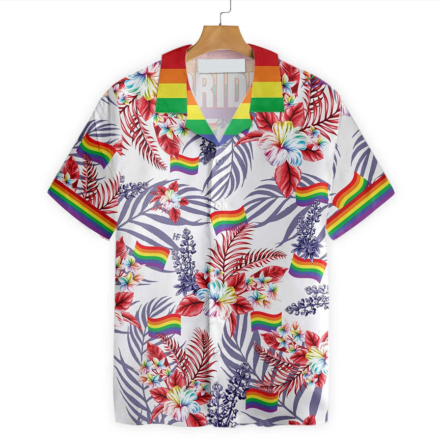 Hawaiian Lgbt Shirt, Vivid Pride Lgbt Bluebonnet Design Hawaiian Shirt, Aloha Hawaiian Shirt HO3611