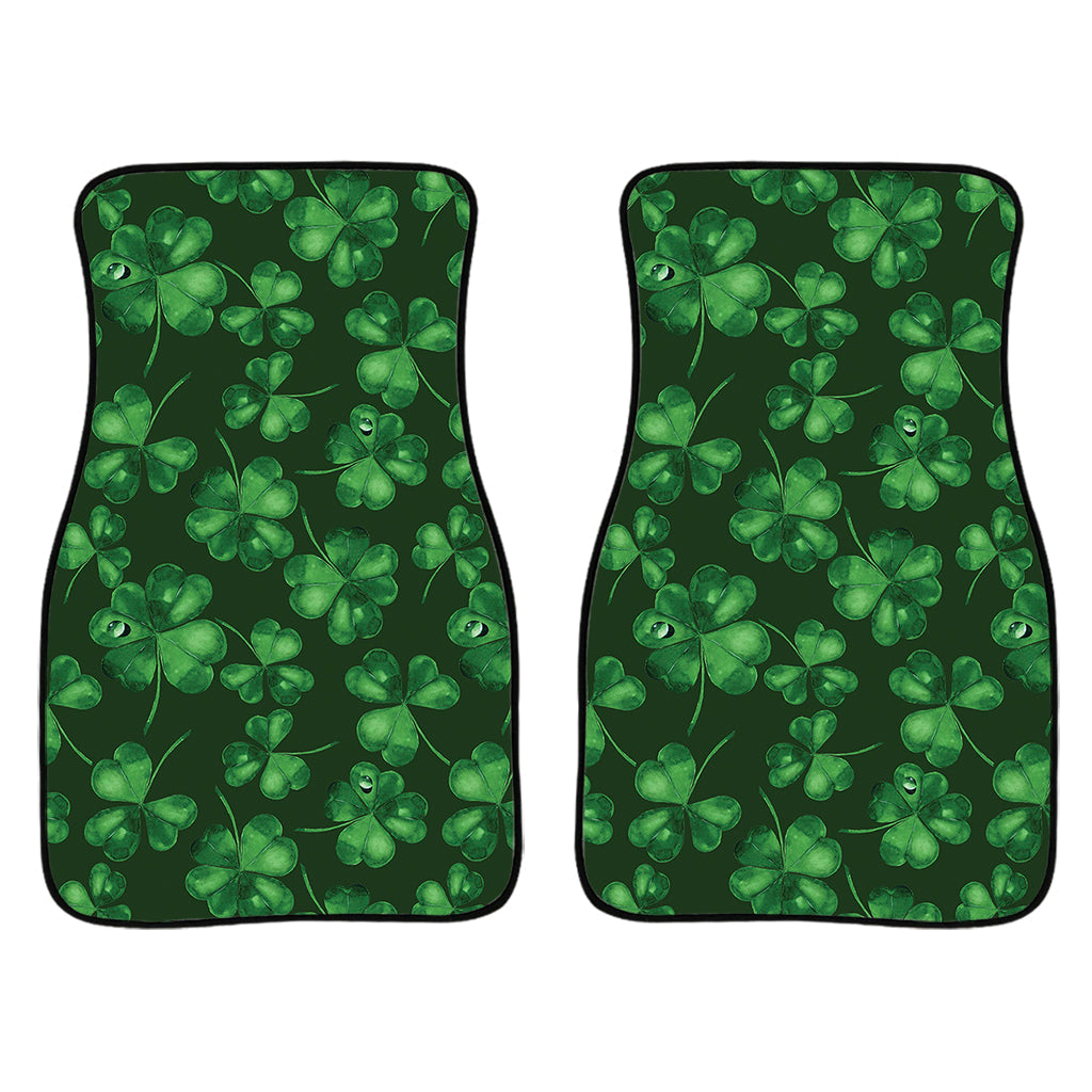 Watercolor Saint Patrick'S Day Print Front And Back Car Floor Mats, Front Car Mat PO0313