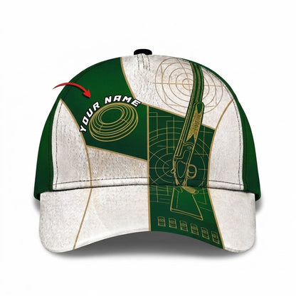 Custom Trap Shooting Clay Baseball 3D Printed Cap, Custom Shooting Lover Cap Hat CP0721