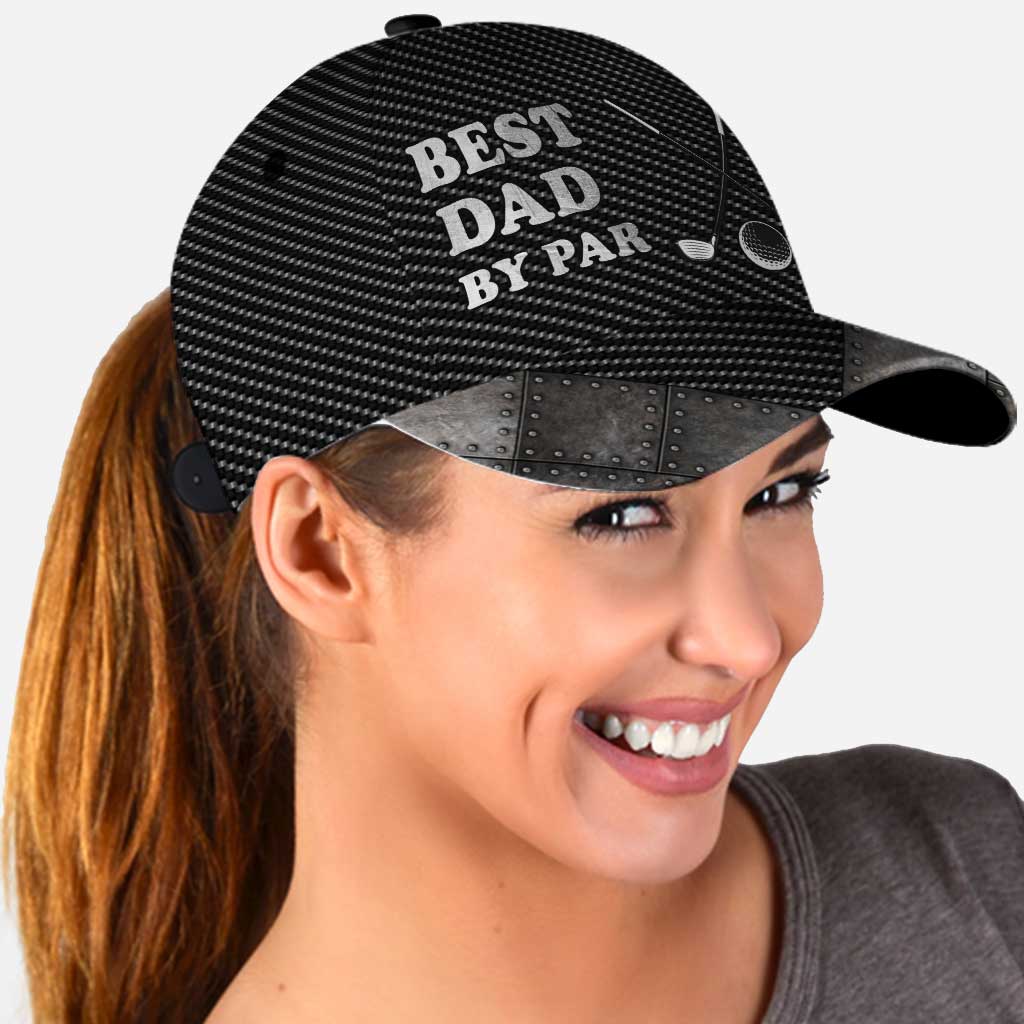 Best Dad By Par Classic Cap Hat Golf Baseball Cap Hat For Men And Women, Golf Cap Hat CO0628