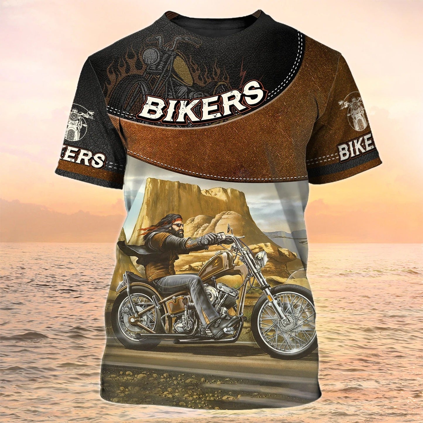 3D All Over Print Biker Shirt Men Women, Gift For A Biker, Biker Son Gifts TO2545