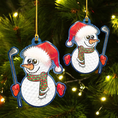 Golf Ornament Golf Xmas Tree Ornaments Decorating For Christmas 2024 OO1797