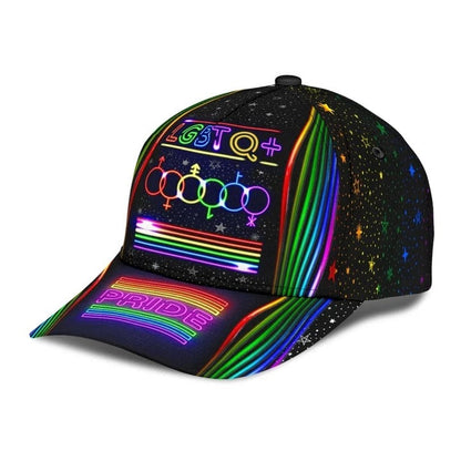 Lgbt 3D All Over Printing Baseball Cap Hat, Couple Gay Gifts, Clasic Cap For Lesbian CO0326