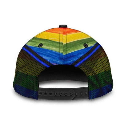Lesbian Cap Pride Gay Classic Cap There's Nothing Wrong With You Lgbt All Over Print Baseball Cap Hat CO0305
