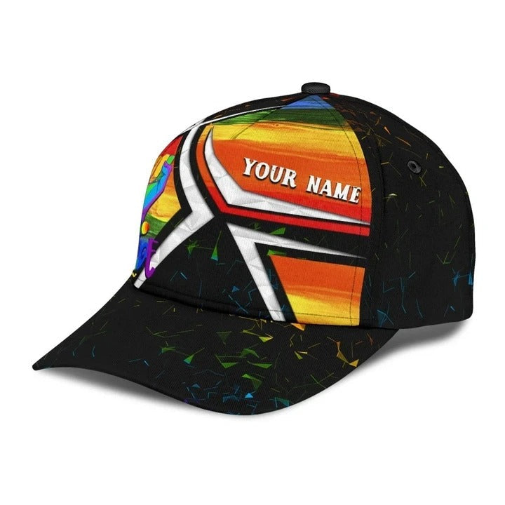 Personalized With Name Lgbtq Cap, I Don't Need Anyone's Approval Lgbt Printing Baseball Cap Hat CO0303