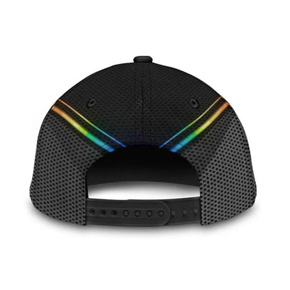 Personalized With Name Lgbtq Cap, I Don't Need Anyone's Approval Lgbt Printing Baseball Cap Hat CO0303