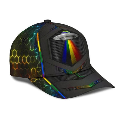 3D Baseball Classic Cap For Gay And Lesbian, Wonderful Lgbt Gaylien Printing Baseball Cap Hat CO0248