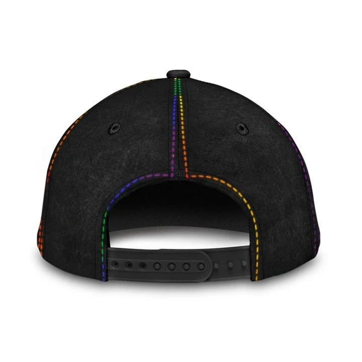 LGBT 3D All Over Printed Cap, Infinity Eternal Love LGBT Printing Baseball Cap Hat CO0240
