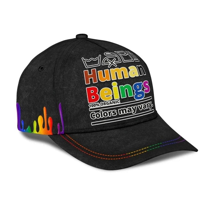 Retro LGBT Pride Classic Cap, Love Is Love Printing Baseball Cap Hat, Gay Pride Accessories CO0221