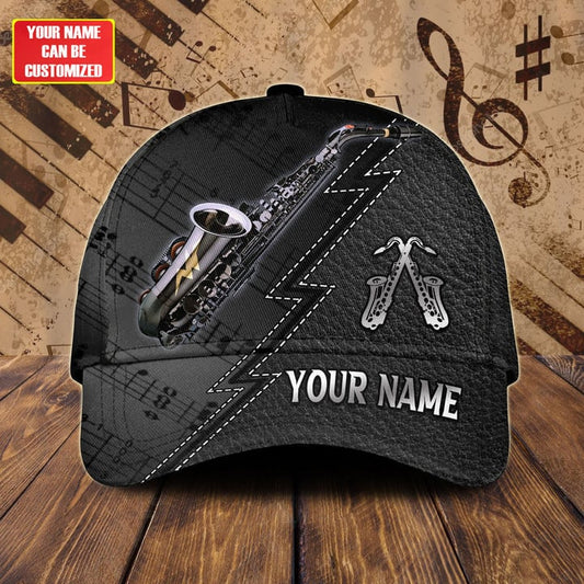Personalized Name Saxophone Classic Cap CA0079