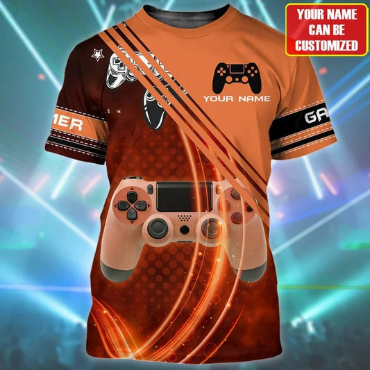 Custom Gamer Shirt Men Women, Game 3D Printed On Tshirt, Gaming Lover Gift, Game Player Shirts TO2333