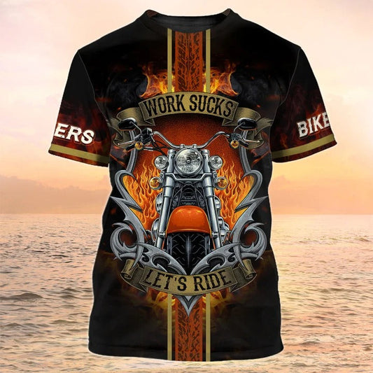 Bikers Tshirt Ride Shirts Gifts For Biker Men TO2539