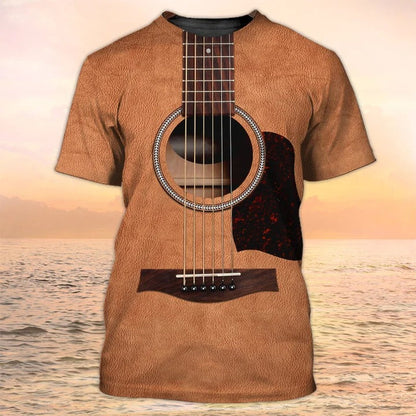 3D All Over Print Funny Guitar T Shirts, Guitar Tshirts, Mens Guitar Shirts TO2230