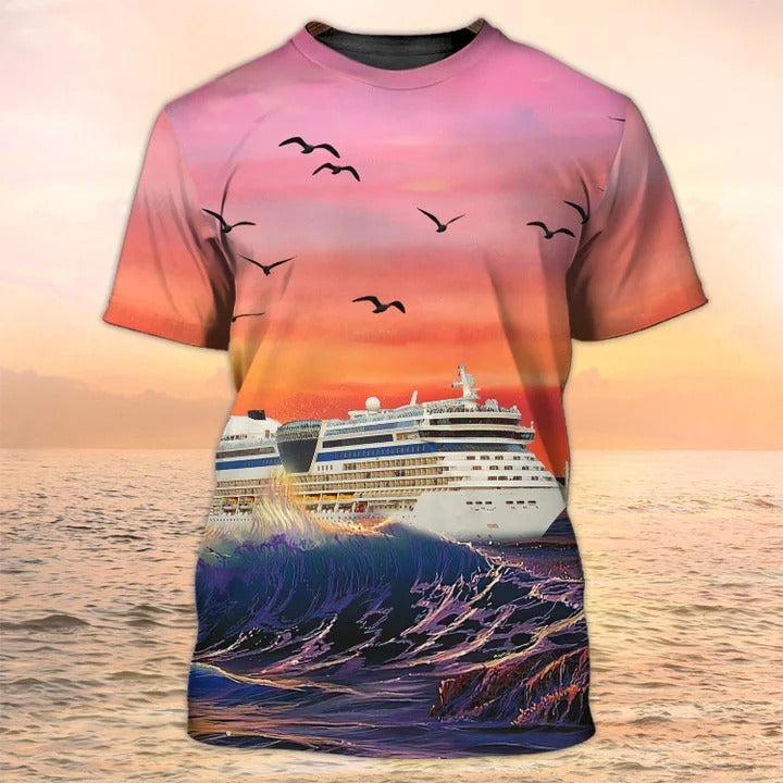 Cruise T Shirts For Friends, Family Cruise T Shirt Ideas, 3D Full Print Cruise Hoodie Sweatshirt TO2776