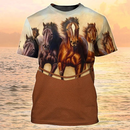 Funny Horse Shirts, Horse Tshirt, Funny Horse Shirts 3D All Over Print TO2287