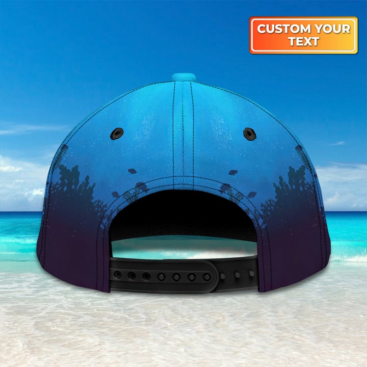 Scuba Diving I Go Down Just SayIn Personalized Classic Cap CA0225