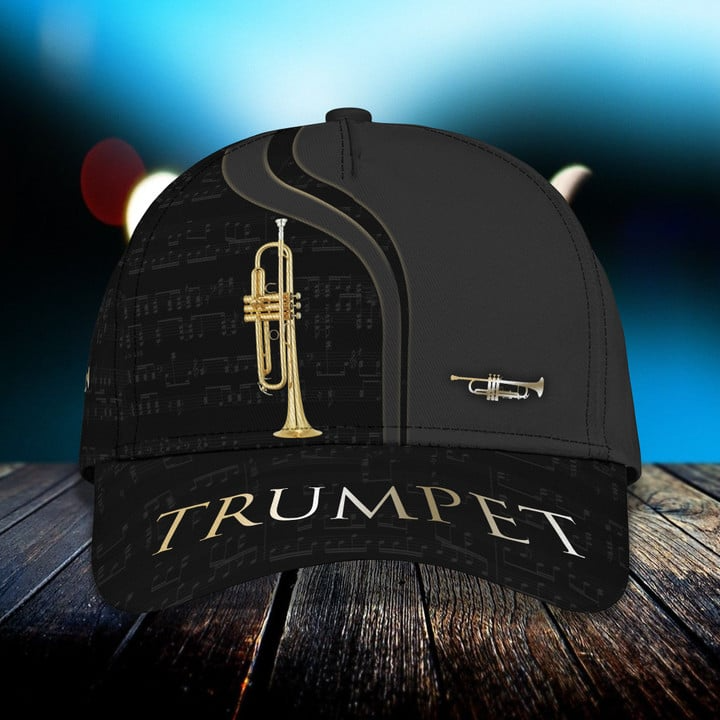 Trumpet Classic Cap Trumpet 3D Baseball Cap CA0234