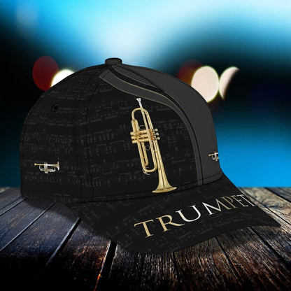 Trumpet Classic Cap Trumpet 3D Baseball Cap CA0234