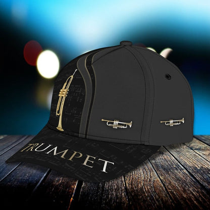 Trumpet Classic Cap Trumpet 3D Baseball Cap CA0234