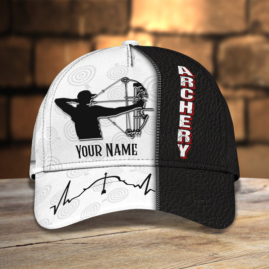 3D Classic Cap Archery Personalized Name Cap 77 Lasfour CA2085