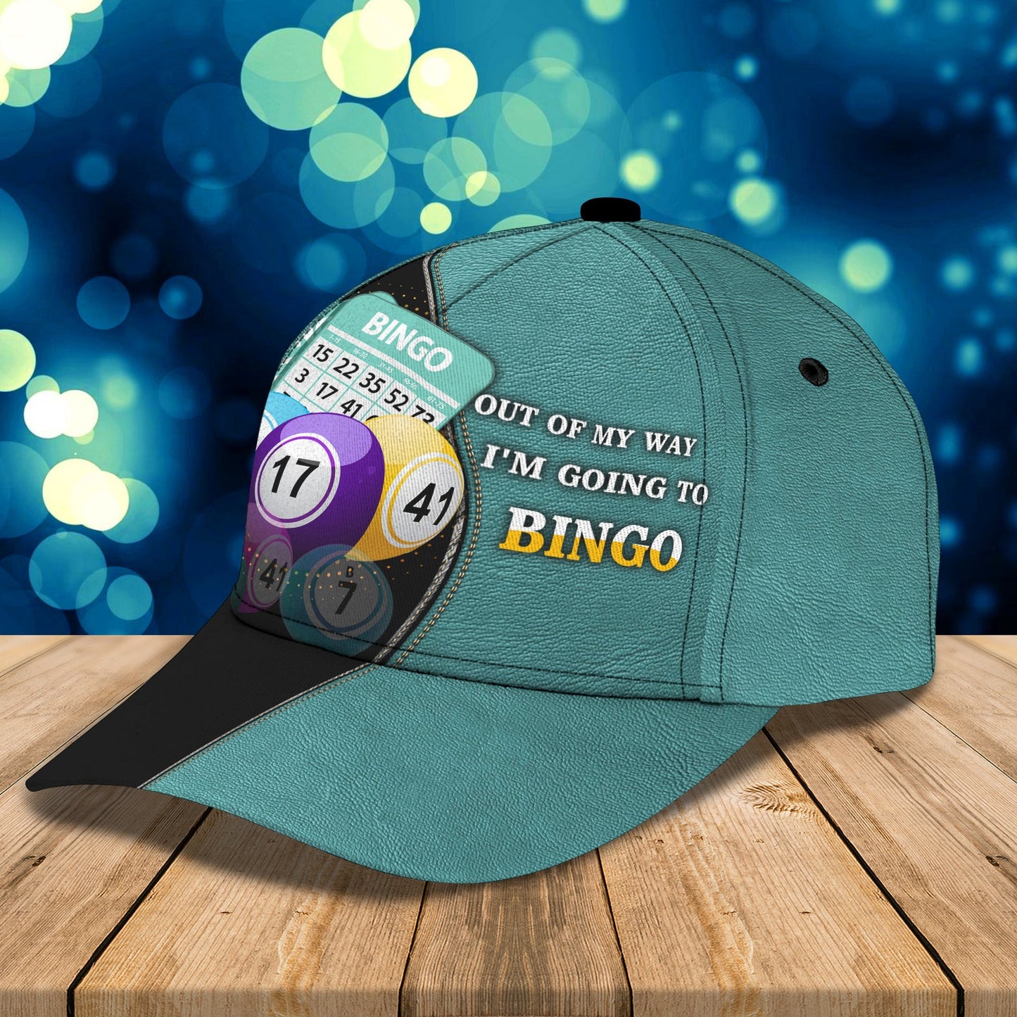 3D Classic Cap Bingo 876 Classic Cap Lasfour CA2086