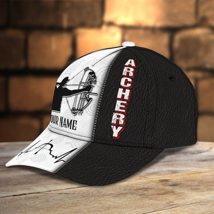 3D Classic Cap Archery Personalized Name Cap 77 Lasfour CA2085