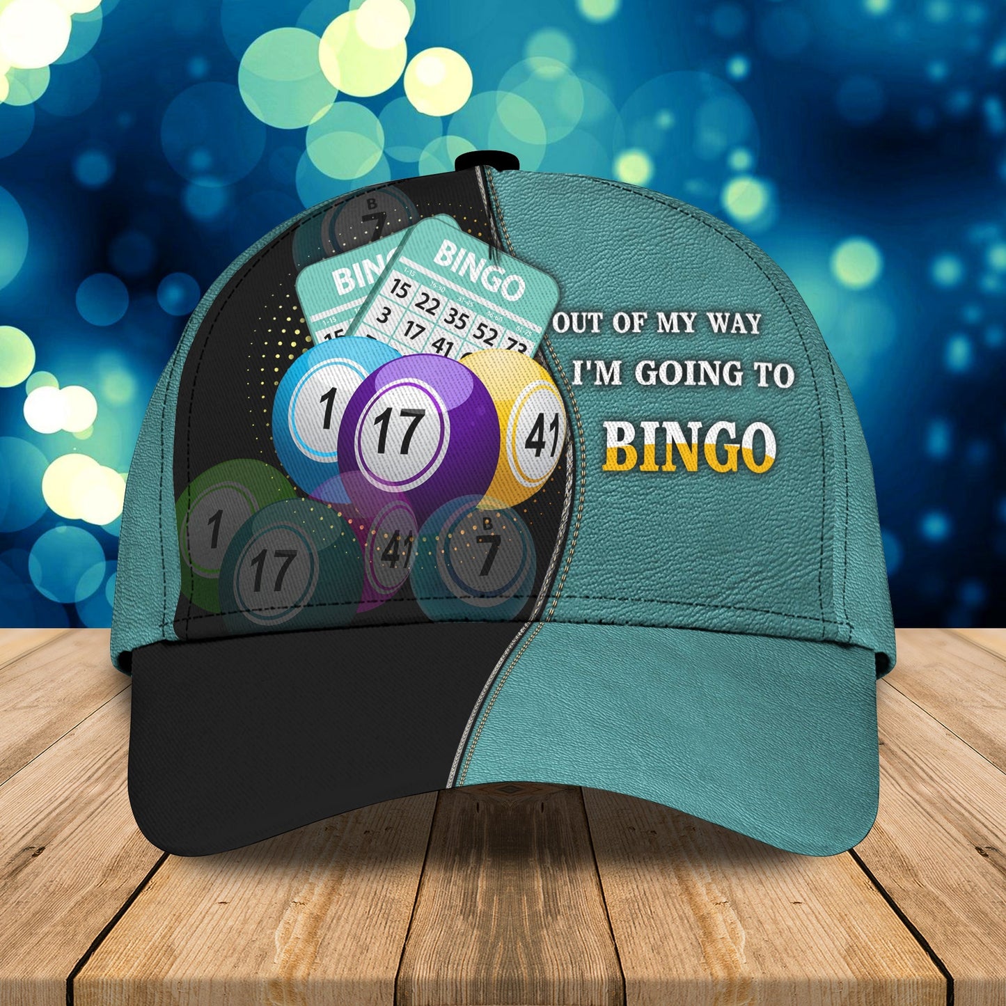 3D Classic Cap Bingo 876 Classic Cap Lasfour CA2086
