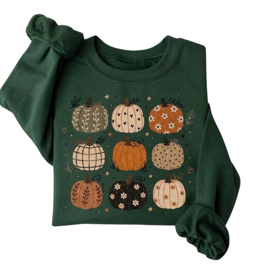 Pumpkin Thanksgiving Sweatshirt For Women, Thanksgiving Sweatshirt 2D0991