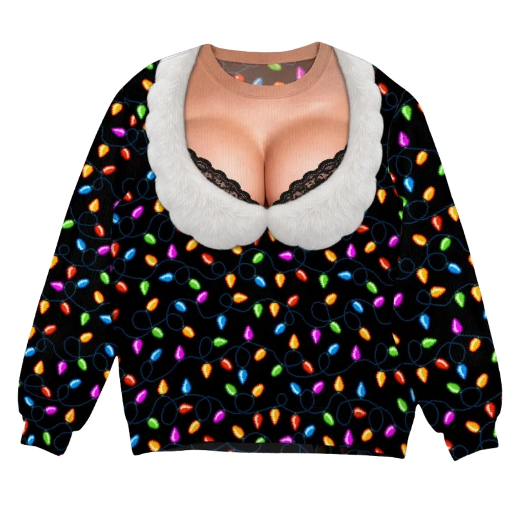 Funny Humor Christmas Sweatshirt For Men Women, Christmas Funny Sweatshirt 2D1054