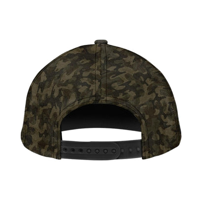 Custom Jesus Cross Camo Baseball Cap, Custom Christian Hats Caps CP0088