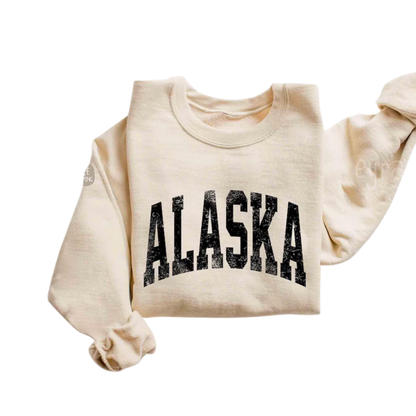 Alaska Vintage Trip Sweatshirt For Men Women, Alaska Trip Sweatshirt 2D0897