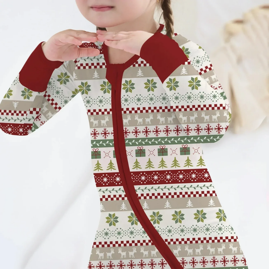 Ugly Christmas Baby Convertible Zippy Romper, Christmas Romper Convertible For Baby BB0916