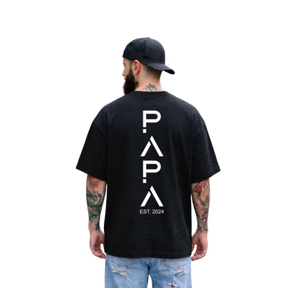 Custom Matching Papa And Mini T Shirts, Custom Father's Day Matching Family Shirts ET0526