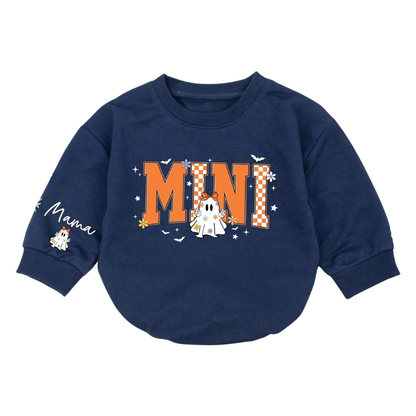 Mama And Mini Ghost Matching Halloween Sweatshirt, Mother And Daughter Halloween Sweatshirts ET1571