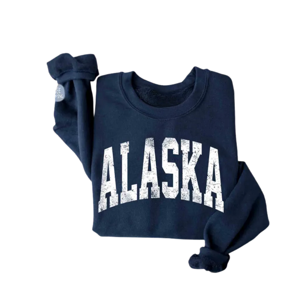 Alaska Vintage Trip Sweatshirt For Men Women, Alaska Trip Sweatshirt 2D0897
