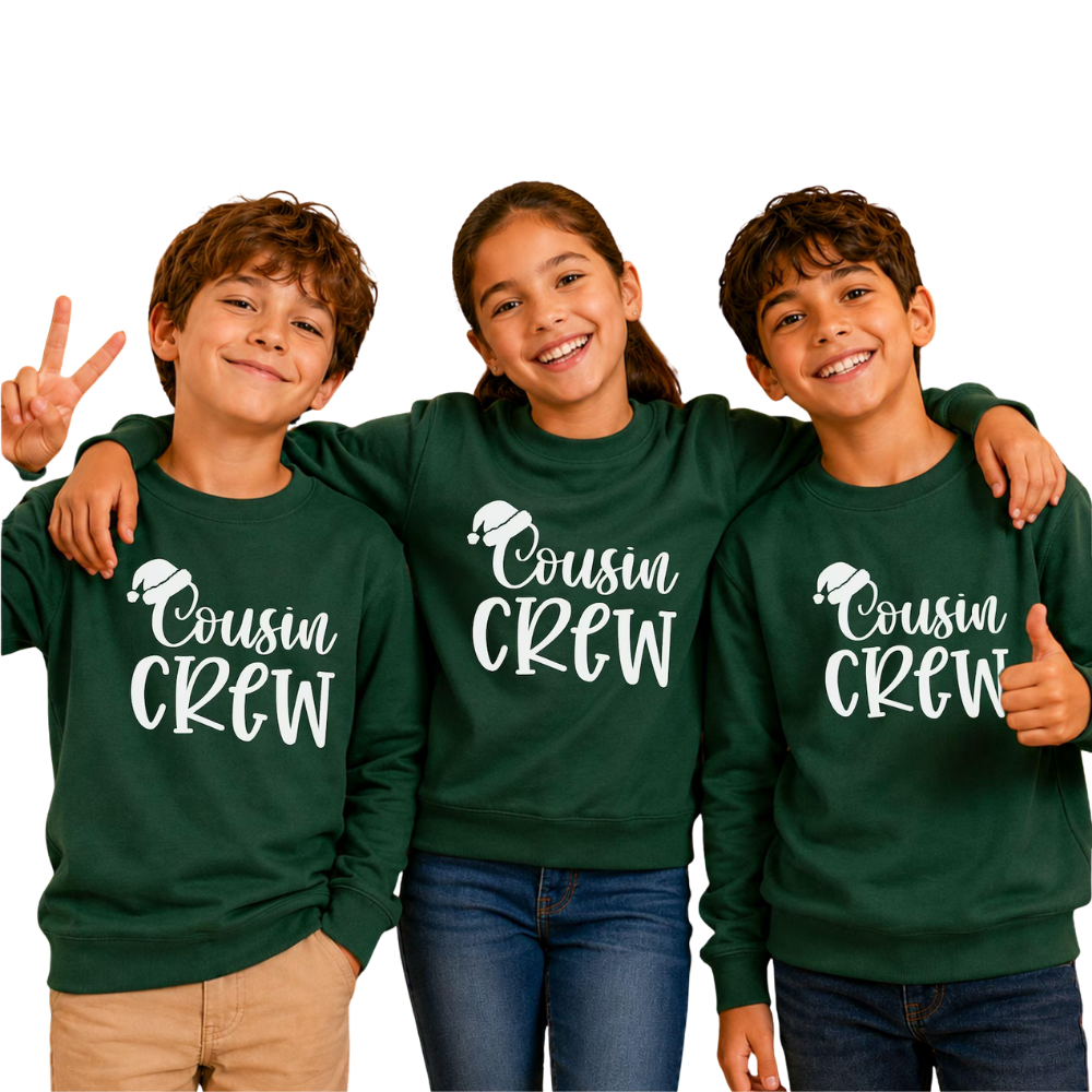 Matching Cousin Crew Sweatshirt, Christmas Cousin Family Sweatshirts ET1501