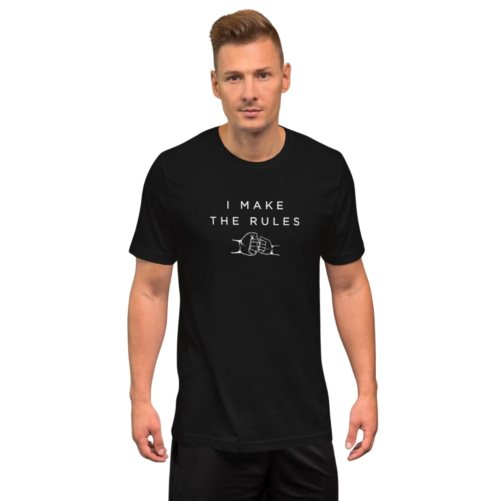 I Make The Rules I Break The Rules Matching Dad And Son T Shirts, Funny Father's Day Matching Shirts For Dad Baby ET0527