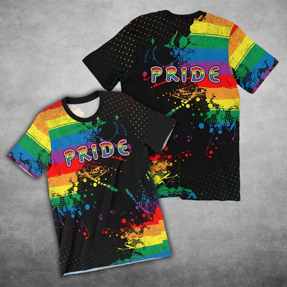 Pride LGBT Shirt Love Is Love 3D Shirts For Pride, LGBT All Over Printing Shirt Love Is Love, Lgbtq Gifts LO0938