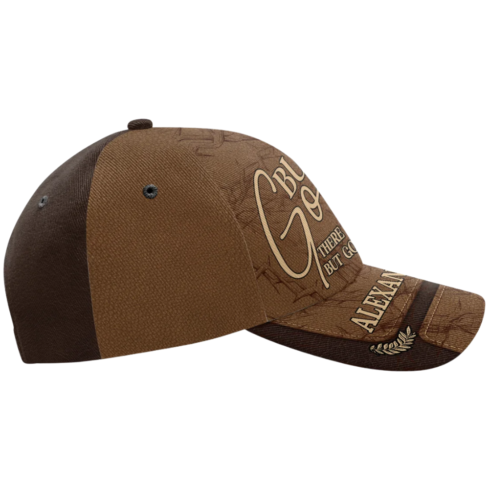 But God There Was No Way But God Made A Way Personalized God Baseball 3D Printed Cap, Custom God Christian Cap Hat CP0596