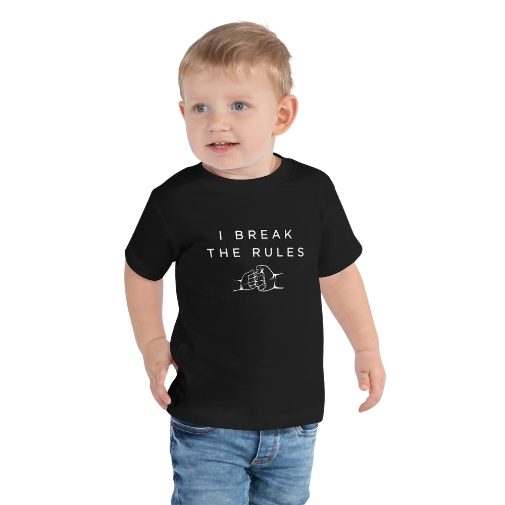 I Make The Rules I Break The Rules Matching Dad And Son T Shirts, Funny Father's Day Matching Shirts For Dad Baby ET0527
