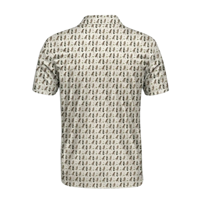 Cat Funny Golf Polo Shirt Mens, Cat Golf Shirt For Pet Lover GZ0367