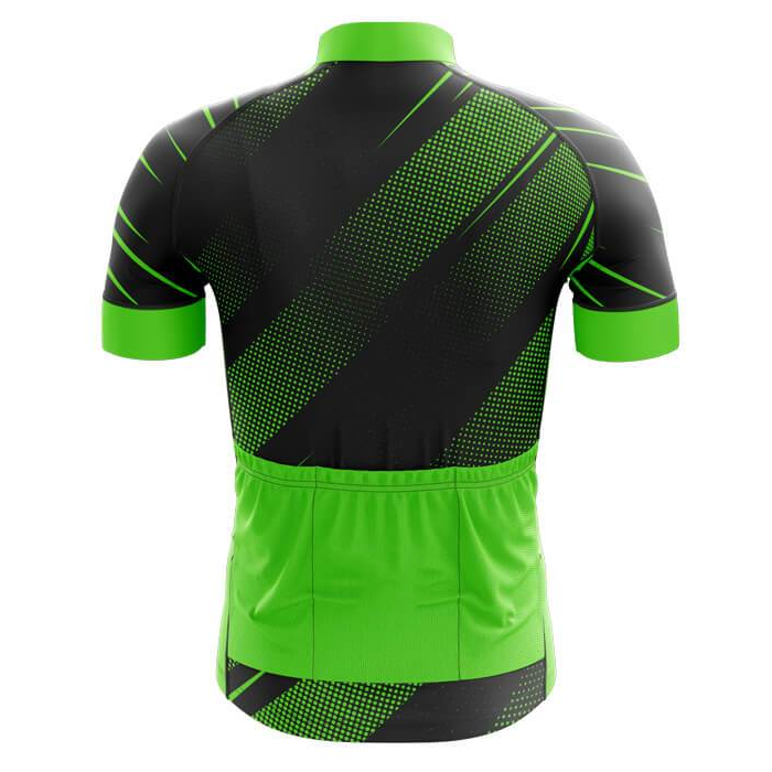 Dad The Man The Myth The Cycling Legend Cycling Short Sleeve Jersey Green Black, Father's Day Cycling Jerseys For Dad CG0815