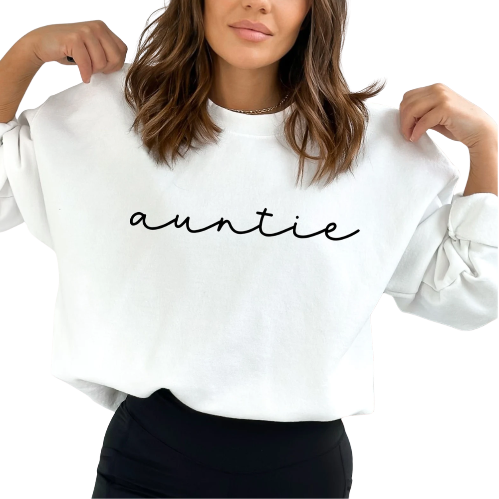 Auntie And Mini Matching Sweatshirt, Aunt Nice Nephew Sweatshirt Matching ET1435