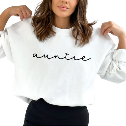 Auntie And Mini Matching Sweatshirt, Aunt Nice Nephew Sweatshirt Matching ET1435