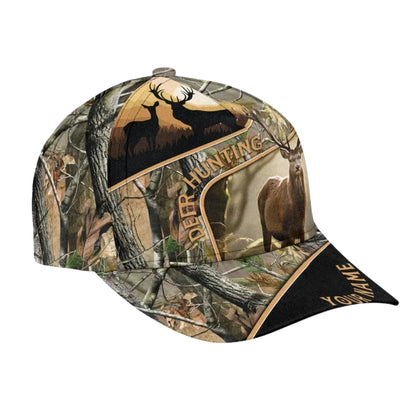 Custom Deer Hunting Baseball Caps For Hunter, Custom Deer Hunting Caps CP0006