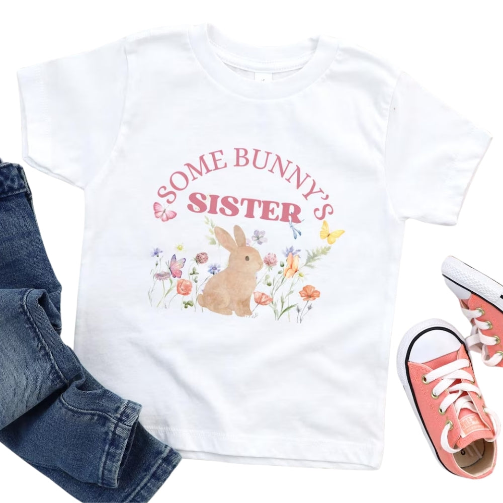 Some Bunny Personalized 1st Birthday Matching Family T Shirts, Custom Bunny First Birthday Shirts For Family ET0243